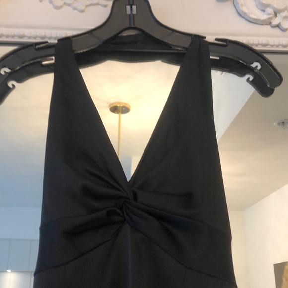 Laundry Black Halter Cocktail Dress size 2 - Picture 2 of 5